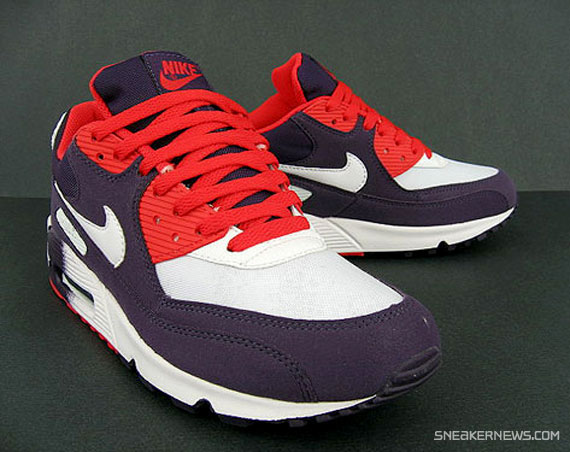 Nike WMNS Air Max 90 - Grand Purple - Infrared