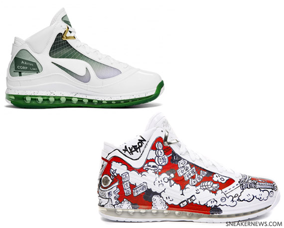 Nike Air Max LeBron VII – More Than A Game – City Pack + Artist Series – Shanghai