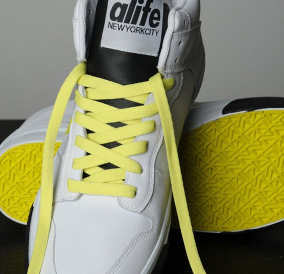 ALIFE Everybody High Hi-Lite – White + Grey