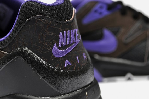 Nike Air Structure Triax 91 Premium - Black - Purple - Laser Etched