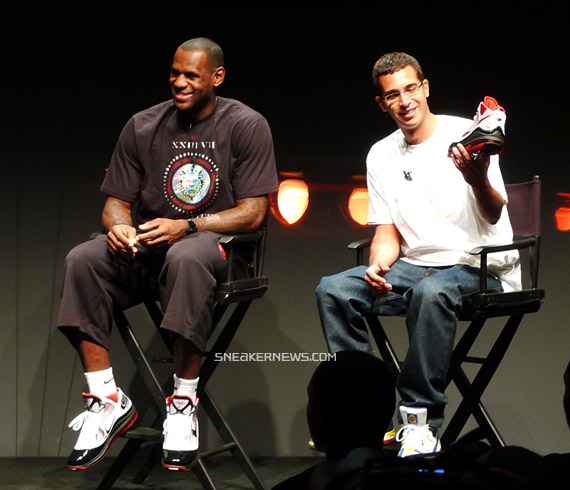 Nike Air Max LeBron VII with LeBron James – Live from Akron