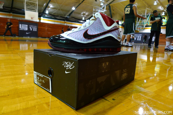 Air Max LeBron VII Wear Test @ St. Vincent St. Mary Visit - Live from Akron