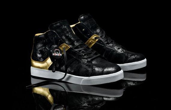 Samantha Ronson x Supra Indy - Distressed Black Gold