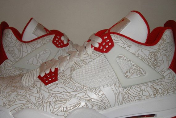 Air Jordan IV (4) Laser – Carmelo Anthony Olympic PE