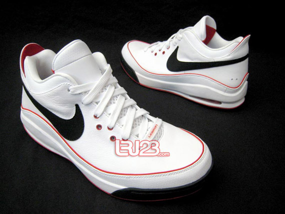 Nike Air Max LeBron VII Low – White – Black – Red – Test Sample