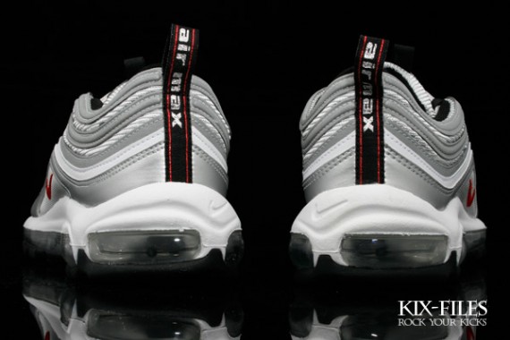 Nike Air Max 97 - OG Colorway - Metallic Silver - Red