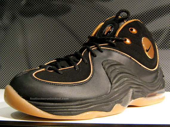 Nike Air Penny II – Black – Metallic Copper @ HOH