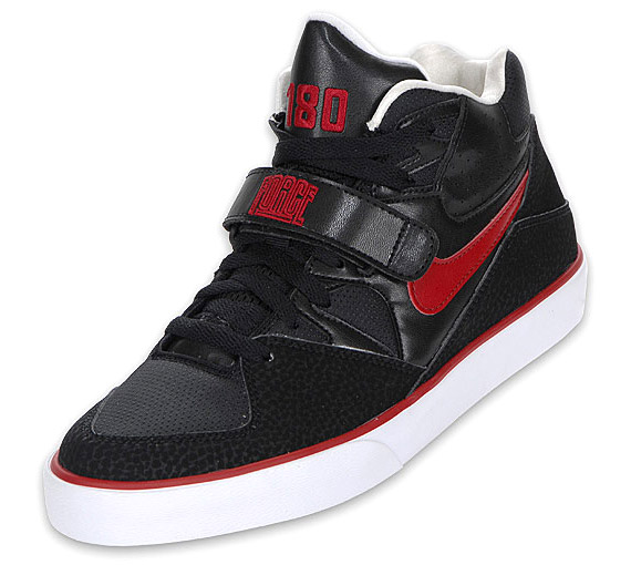 Nike Auto Force 180 - Black - Varsity Red - White