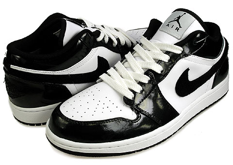 Air Jordan 1 Phat Low Black – White