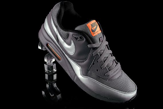 Nike Air Max Light – Dark Grey – Metallic Silver – Orange