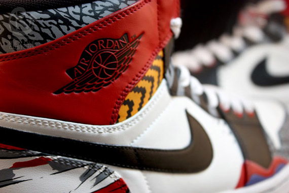 Air Jordan 1 – “What The One” Customs by Revive