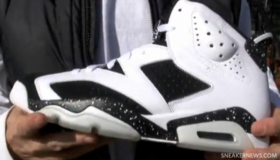 Air Jordan VI (6) Retro - White - Black - March 2010