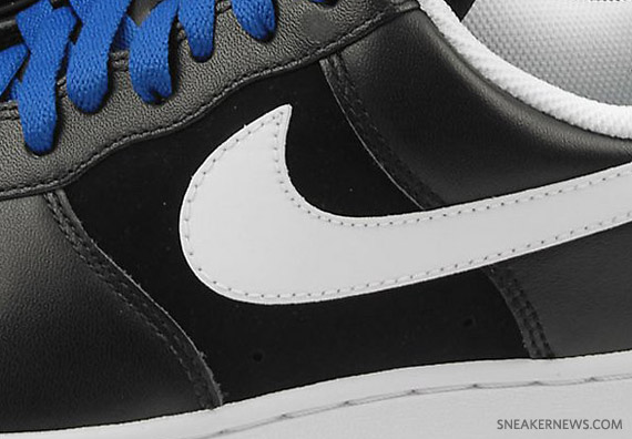 Nike Air Force 1 Low - Black - White - Hyper Blue