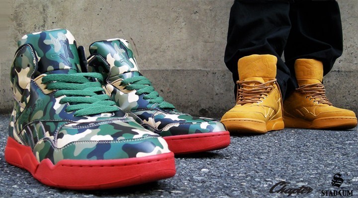 Chapter x Stadium x Reebok Reverse Jam - Camouflage Pack