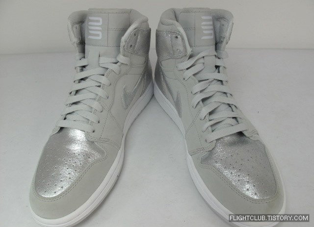 Air Jordan 1 Retro High - Grey-Metallic Silver - 25th Anniversary