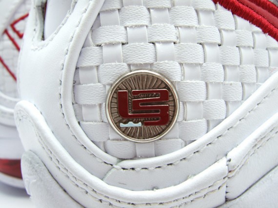 Nike Air Max LeBron VII NFW - White - Varsity Red - Detailed Images