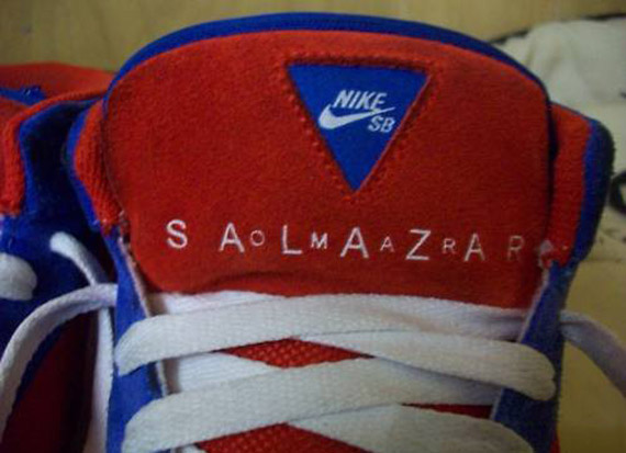 Nike SB Omar Salazar Sample – Red – White – Blue