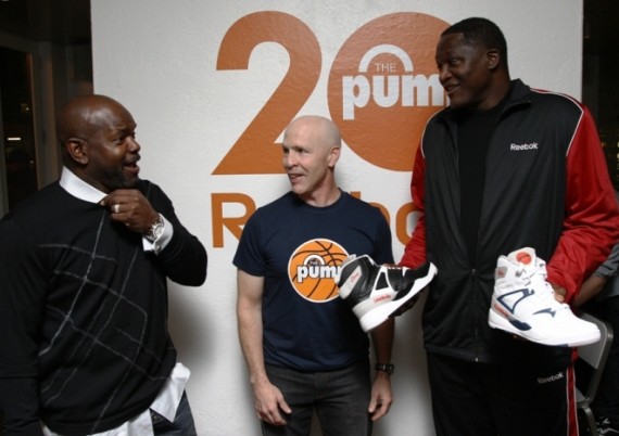 Dominique Wilkins & Emmitt Smith @ Reebok Pump 20th Anniversary