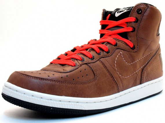 Nike Terminator High Supreme QS - Rustic - Light Bone - Hot Red