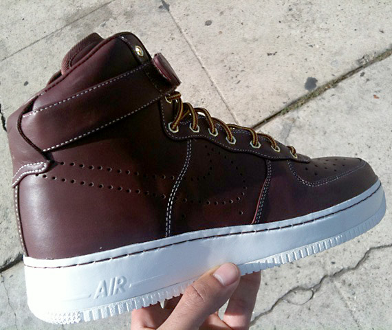 Nike Air Force 1 High Supreme – Work Boot – Wine