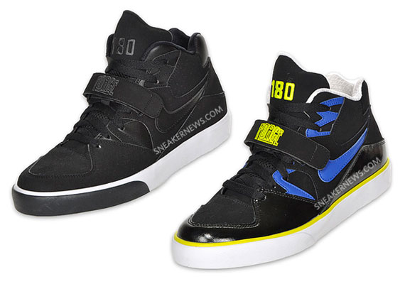 Nike Auto Force 180 – Black – Hyper Blue – Lime + Black – White