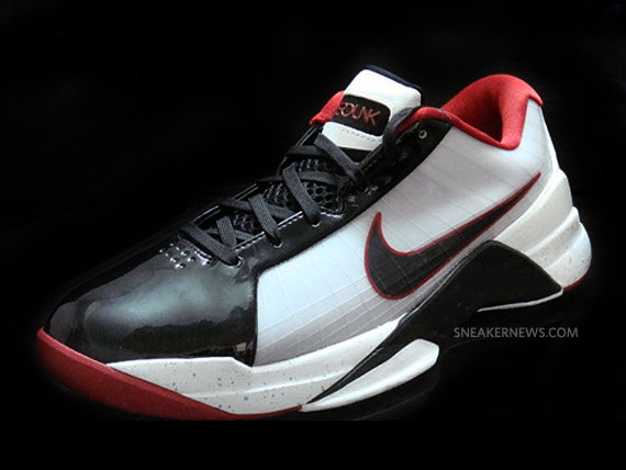 Nike Hyperdunk Low – White – Black – Red – Sample