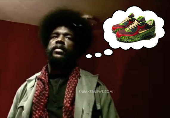 Questlove x Nike Air Max 90 - Coming in 2010