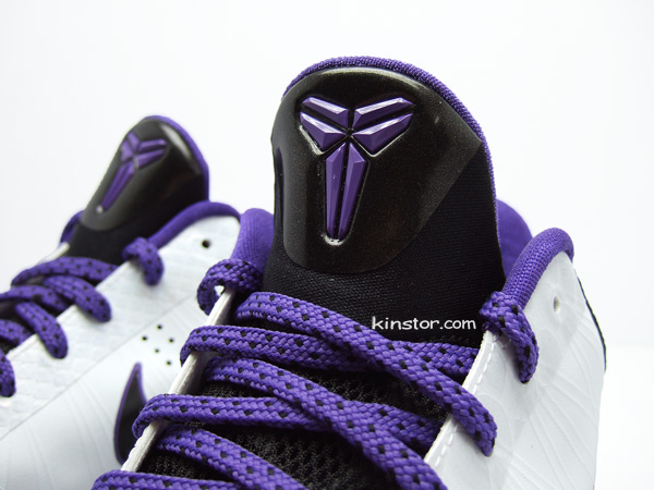 Nike Zoom Kobe V - White - Black - Purple - Detailed Images