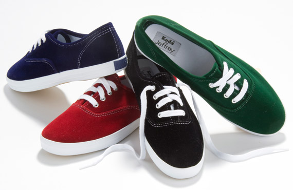 Jeffrey x Keds Velvet Holiday Collection