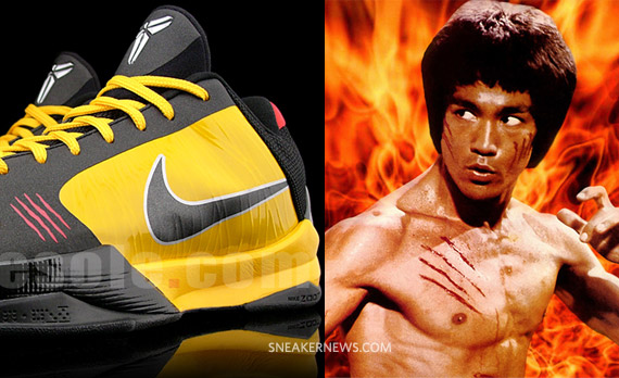 Nike Zoom Kobe V - Bruce Lee - Enter The Dragon/Game of Death