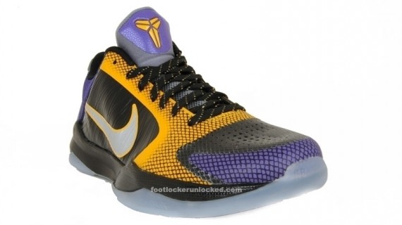 Nike Zoom Kobe V - Black - Del Sol - Varsity Purple - Carpe Diem