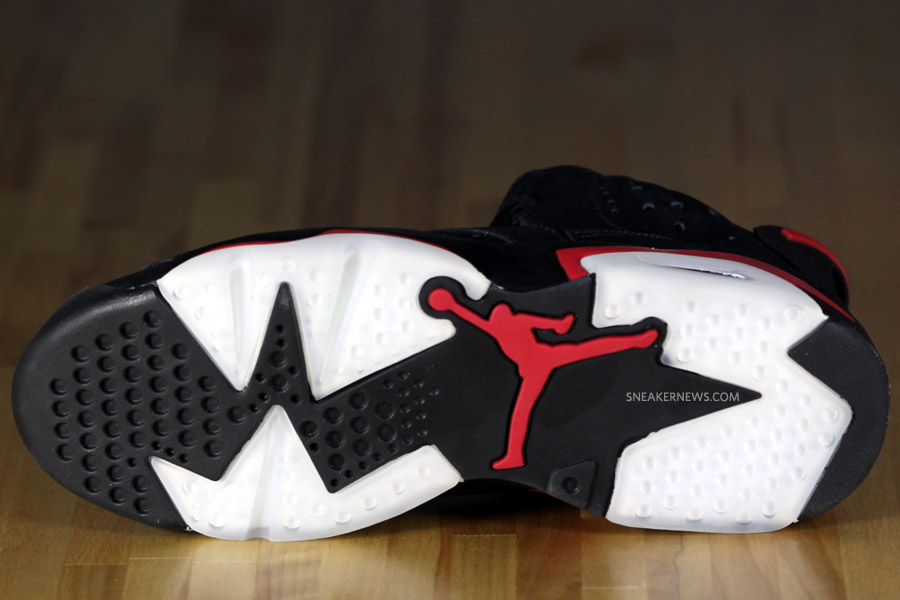 Air Jordan 6 Black Red Hd 02