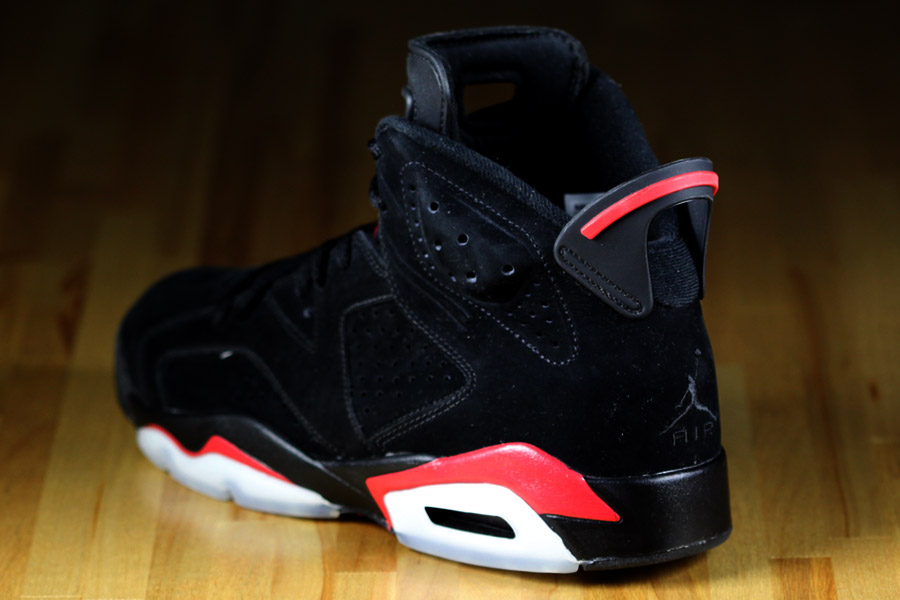 Air Jordan 6 Black Red Hd 06