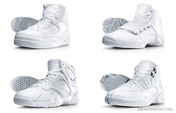 Air Jordan Silver Anniversary White Collection – Part 2