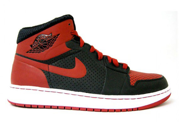 Air Jordan Alpha 1 - Black - Varsity Red