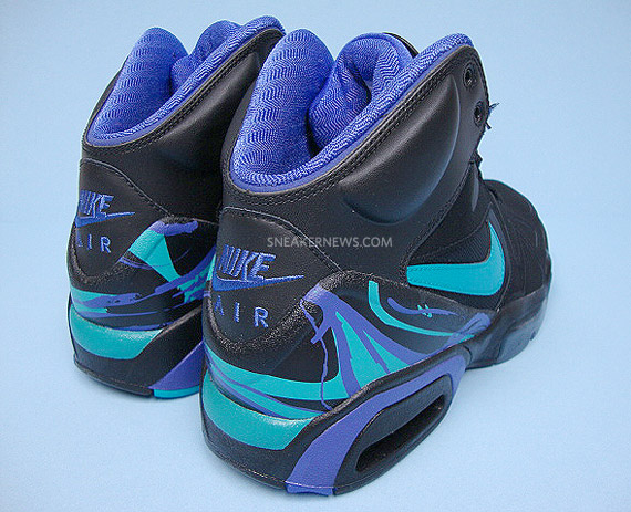 Nike Air Hoop Structure LE – Black – Aquamarine – Available On eBay