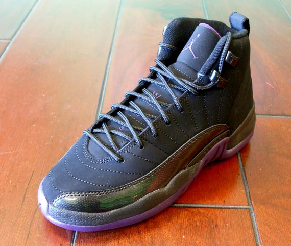 Air Jordan XII (12) Retro GS – Black – Grand Purple – Available