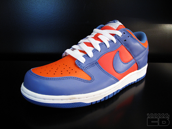 Nike Dunk Low – Orange Blaze – Varsity Royal – White