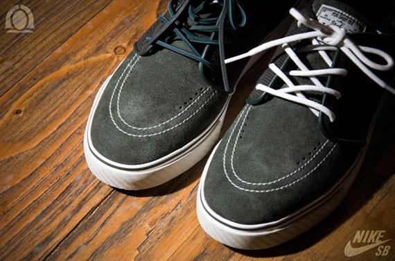 Nike SB Stefan Janoski - Dark Army - Sail