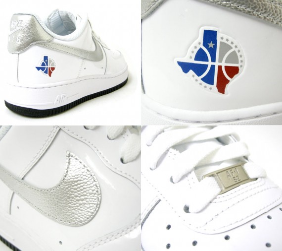 Nike Air Force 1 All-Star 2010 QS – White – Metallic Silver – Black