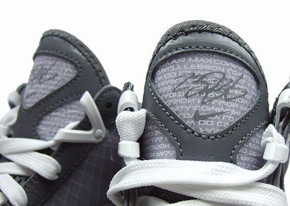 Nike Air Max LeBron VII - Cool Grey - White - Detailed Images