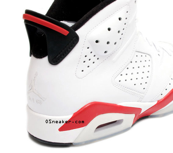 Air Jordan VI (6) Retro – White – Varsity Red – Spring 2010