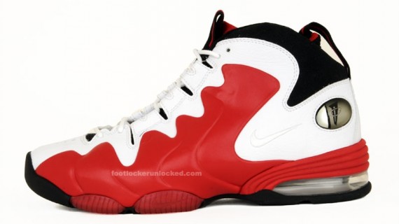 Nike Air Penny III (3) – White – Varsity Red – Black – April 2010