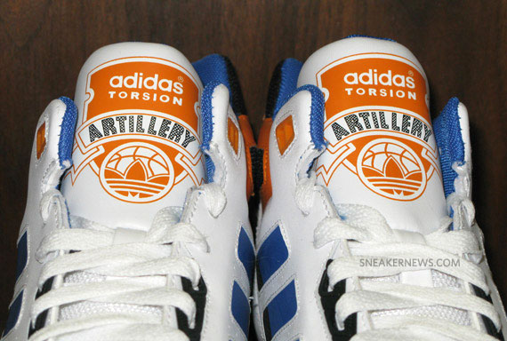 adidas Artillery Mid – White – Royal Blue – Orange