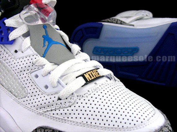 Air Jordan Spiz'ike - White - Varsity Purple - Aquatone - New Images