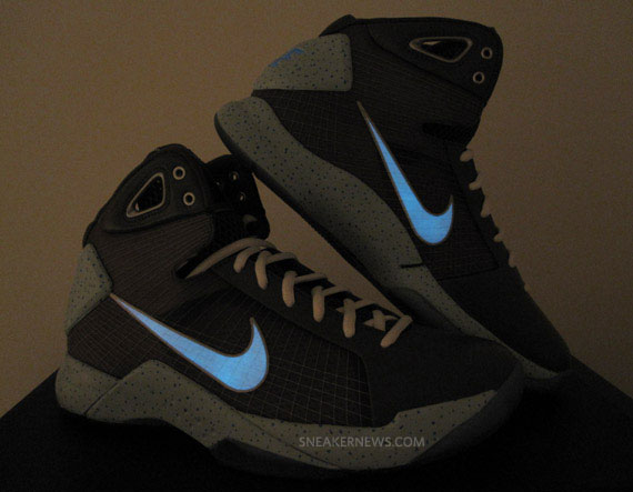 Nike Hyperdunk – Nike Mag Inspired Customs by Brian Villanueva