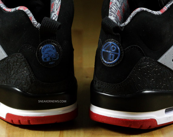 Air Jordan Spiz’ike – Fresh Since ’85 – Black – Cement – Closer Look + Wallpaper