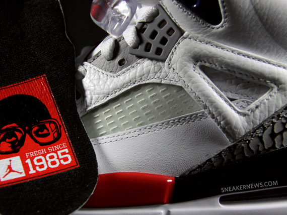 Jordan Spiz'ike - Fresh Since '85 - White - Fire Red - Black - Release Reminder