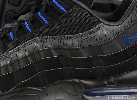 Nike Air Max 95 – Black – Varsity Royal – JD Exclusive