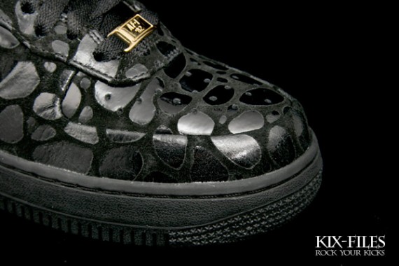 Nike WMNS Air Force 1 High - Black - Metallic Gold